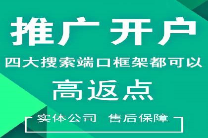 搜索开户返点案例分享：如何赚取丰厚回报